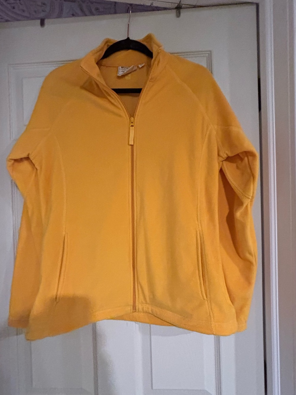 Women’s Yellow Full-Zip Jacket